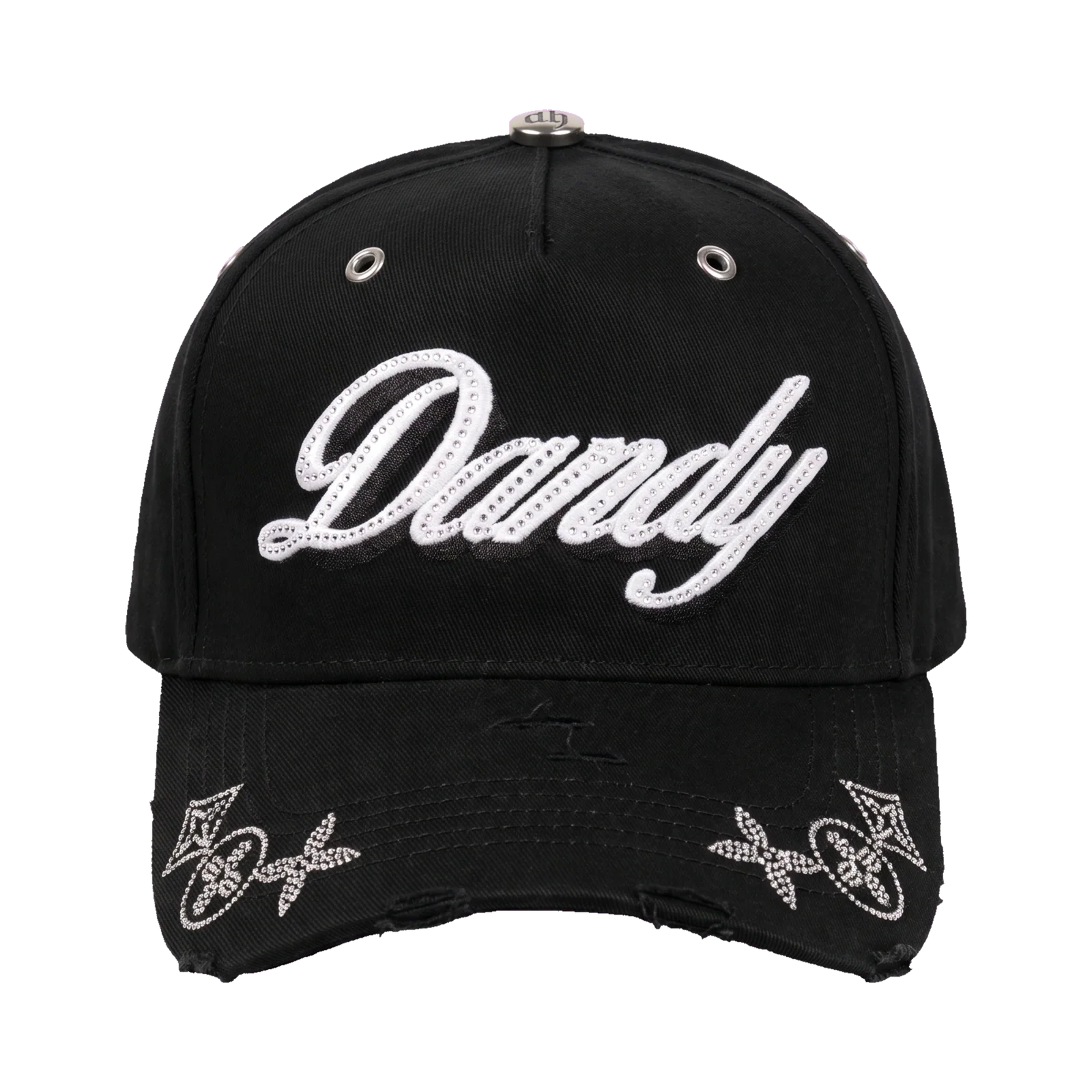 DANDY Black Script Crystal – vista frontal