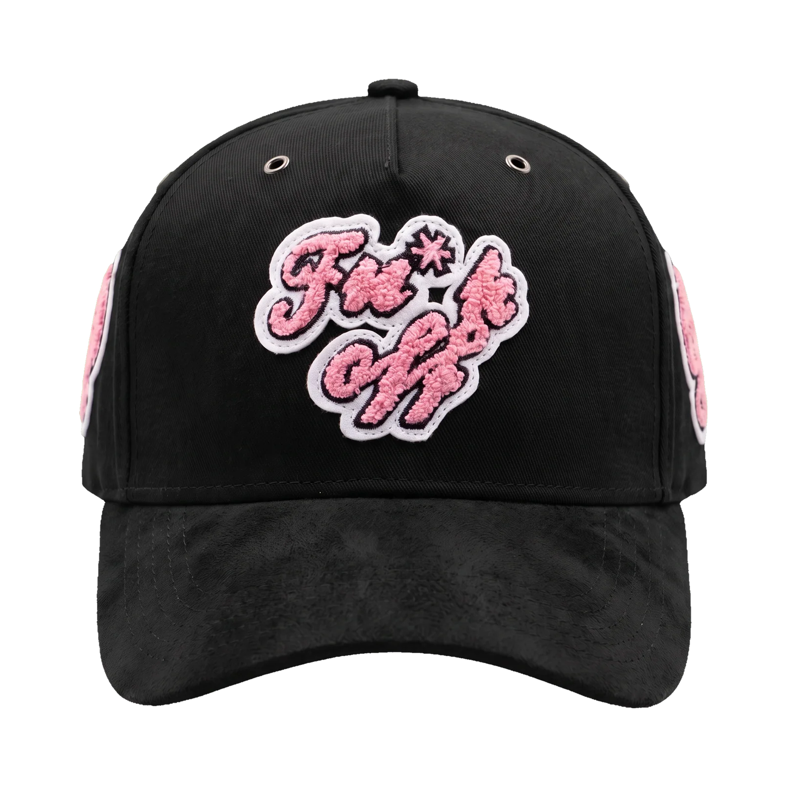 DANDY Pink Chenille Fu*k Off – vista frontal