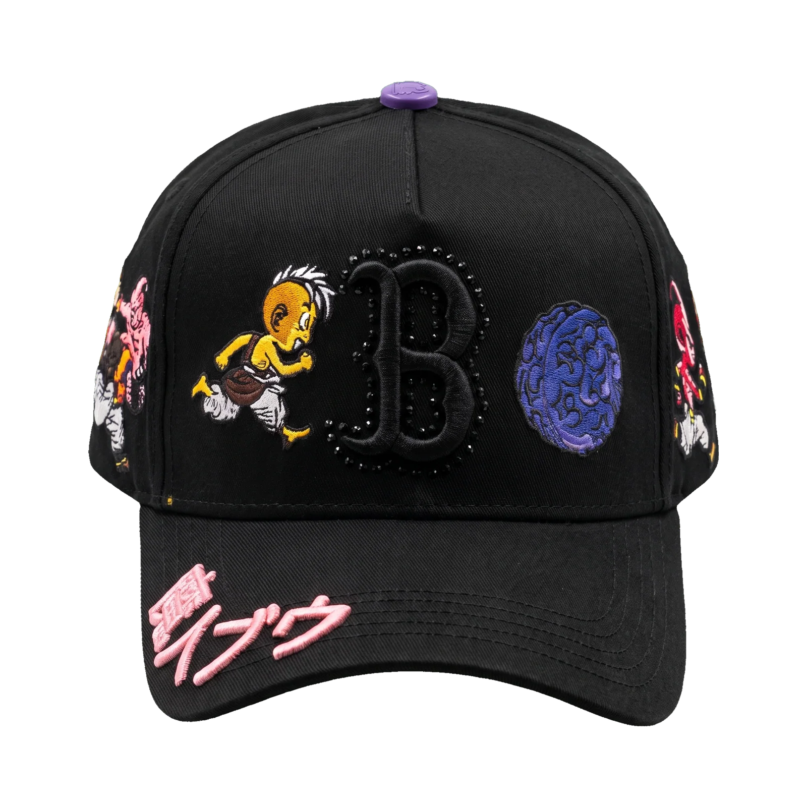 JG B Pink Anime Fighters – vista frontal