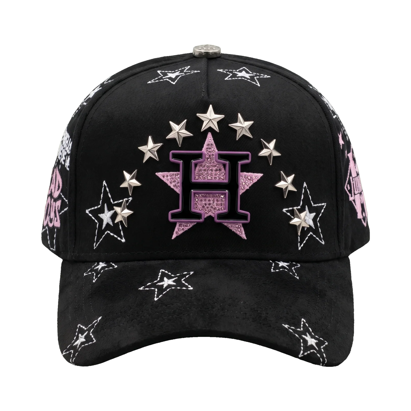KLAN HATS Pink Star H Sad Boys – vista frontal