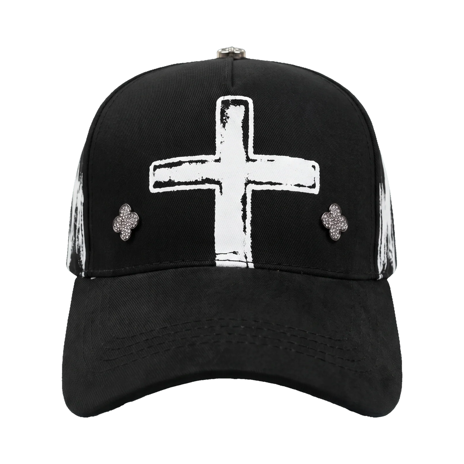 MONTHARO White Cross Skull – vista frontal