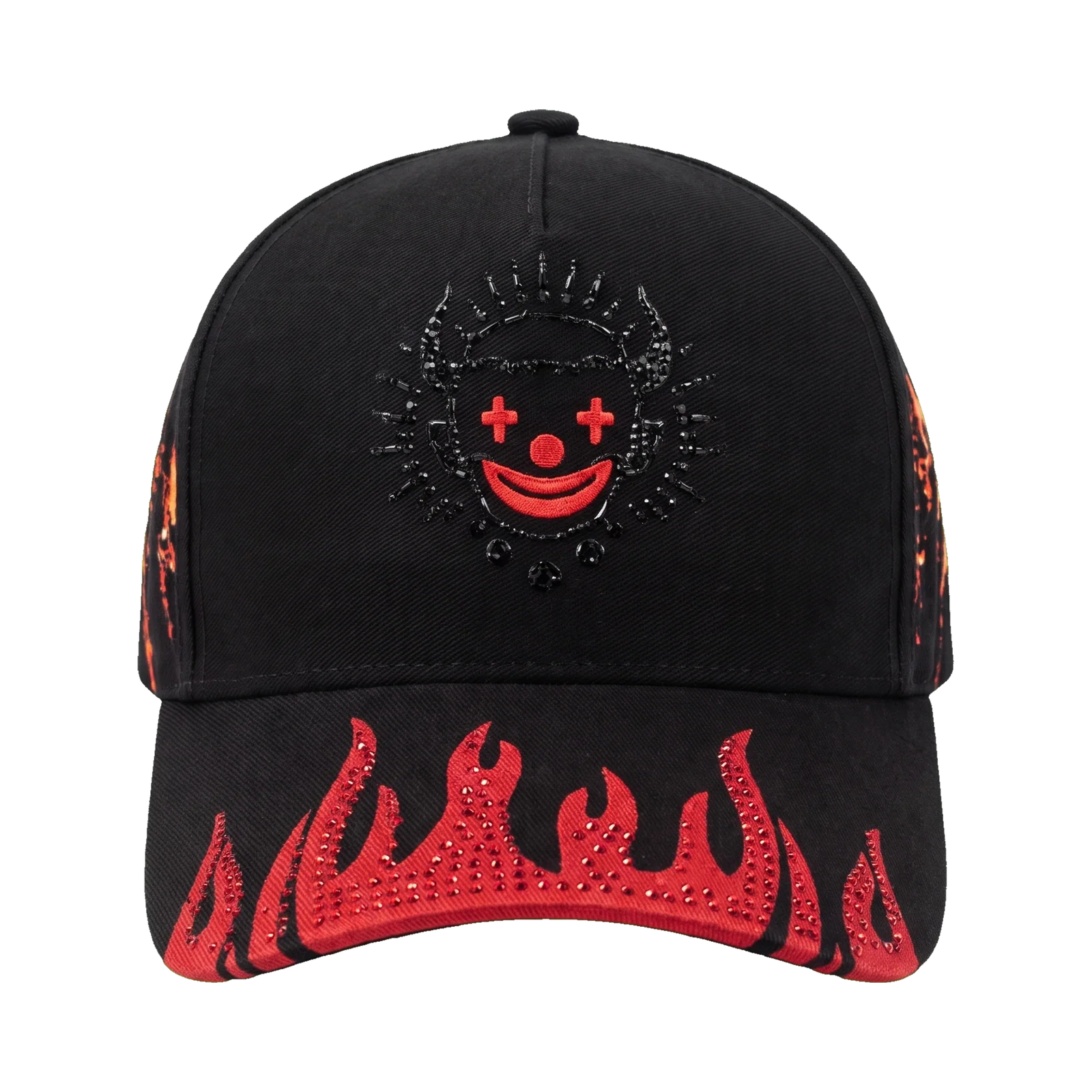 PRIAMO Fire Clown Black Red – vista frontal